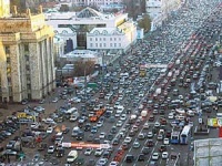 Перед 8 марта в Киеве – необычные обеденные пробки
