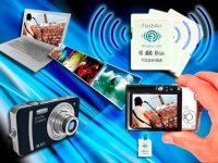 IFA 2011: Toshiba анонсировала первую в мире карту памяти с поддержкой Wi-Fi