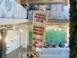 Google щойно звільнив 28 співробітників, які протестували проти укладення контракту з Ізраїлем