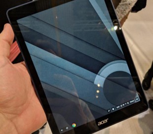 Опубликовано «живое фото» планшета Acer с Chrome OS